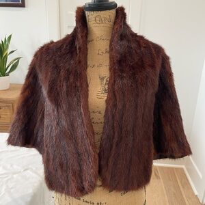 Stanford Fur Company Mink Stole — Vintage Luxury 🤎✨